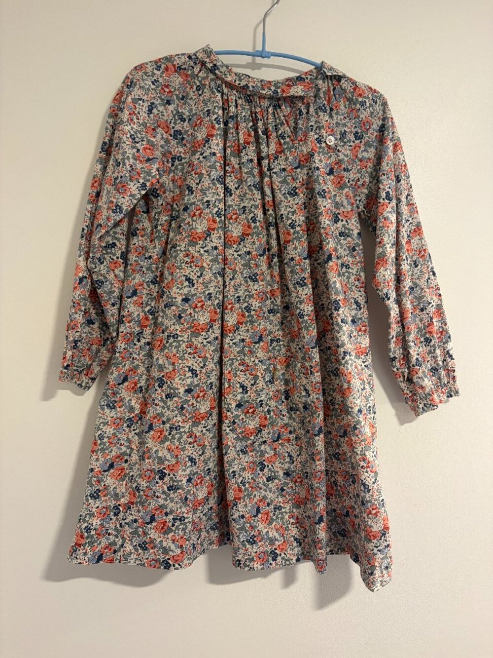 Bonton Liberty Print Dress with beautiful detailing size 6